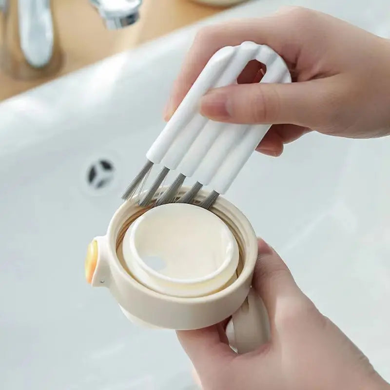 Mini Groove Brush – Bottle Lid & Cup Gap Cleaner Tool