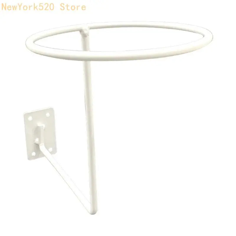 Wall-Mounted Motorcycle Helmet Hanger & Hat Storage Rack