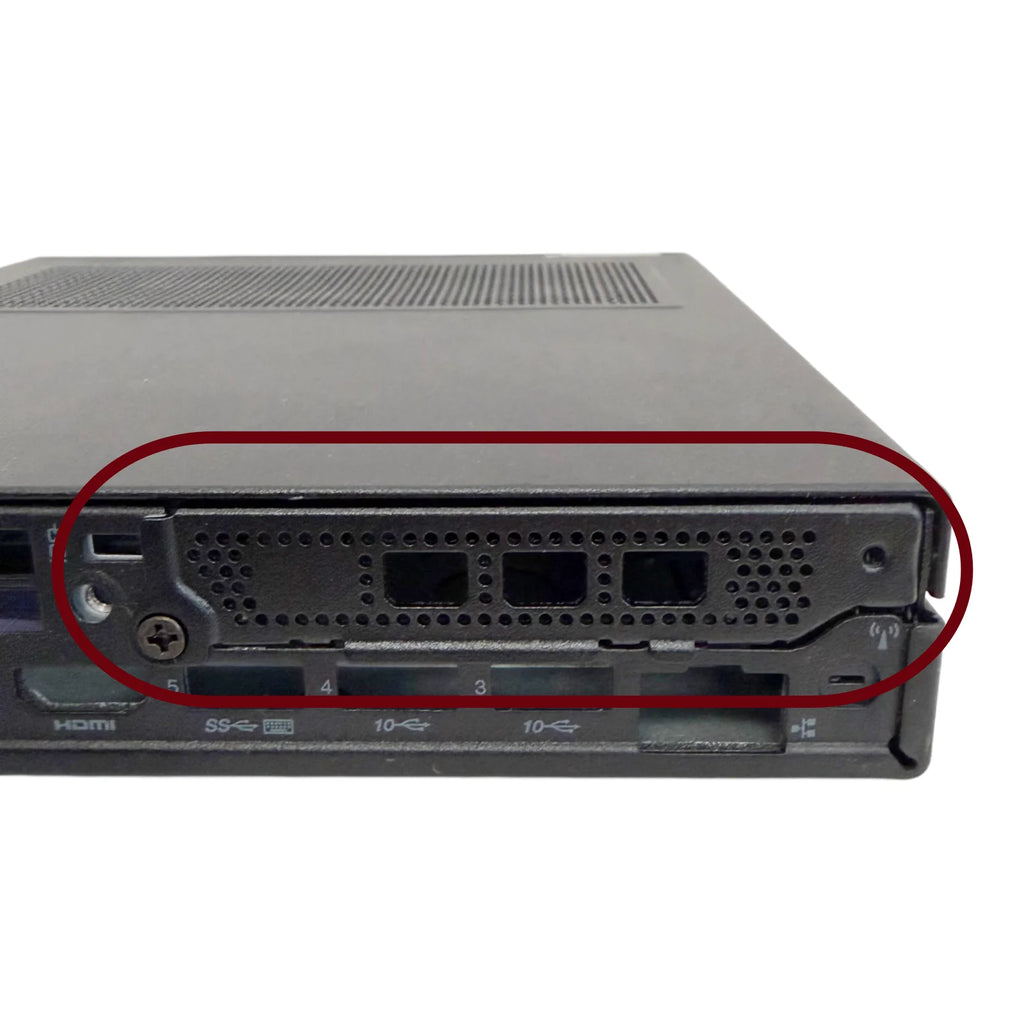 PCIe 16X GPU Riser Card & Baffle for Lenovo P340 P350 M90q P400