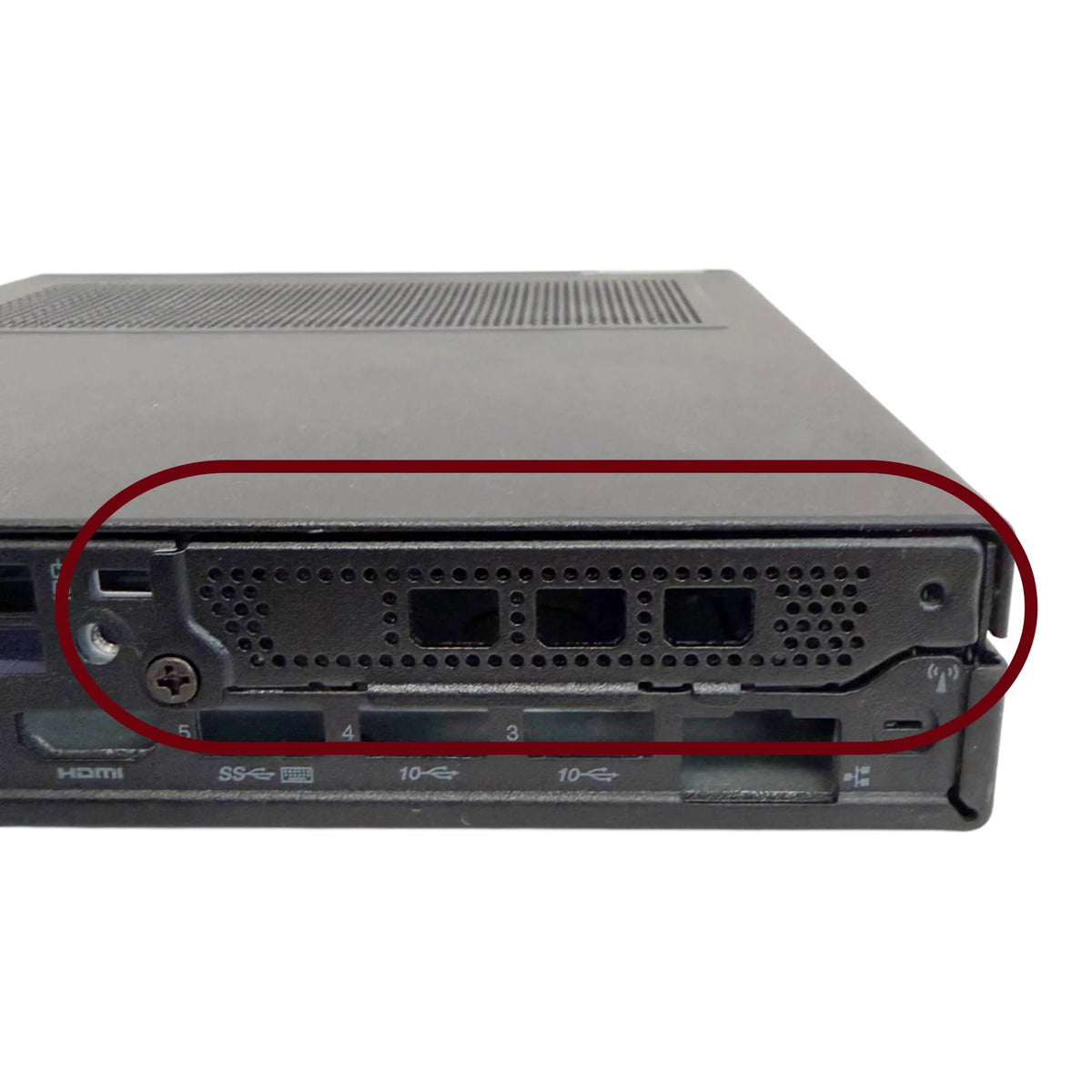 PCIe 16X GPU Riser Card & Baffle for Lenovo P340 P350 M90q P400