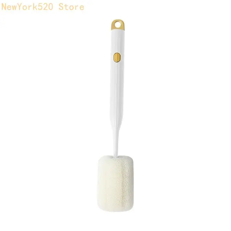 Long Handle Bottle Brush Soft Sponge Scrubber – Cups & Glasses