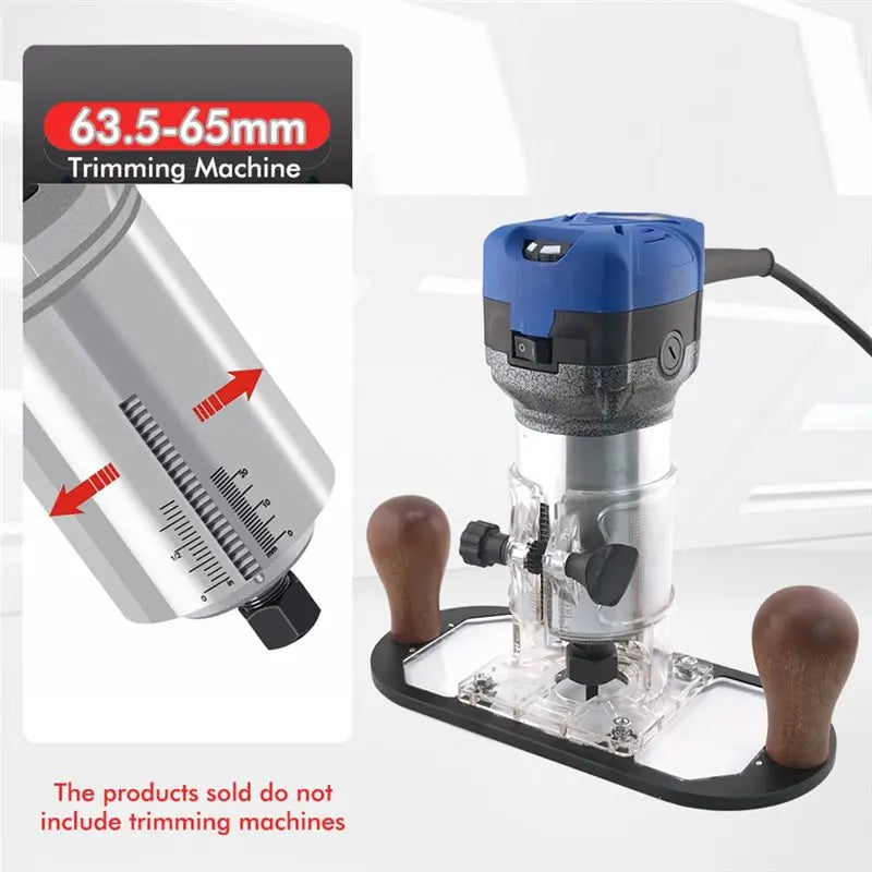 Wood Router Base for Edge Guide – Woodworking Trimmer