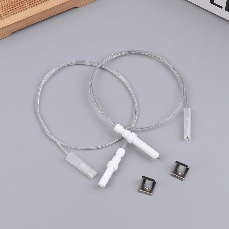 Gas Stove Igniter Electrode Spark Plug with Wire – 40mm Ceramic