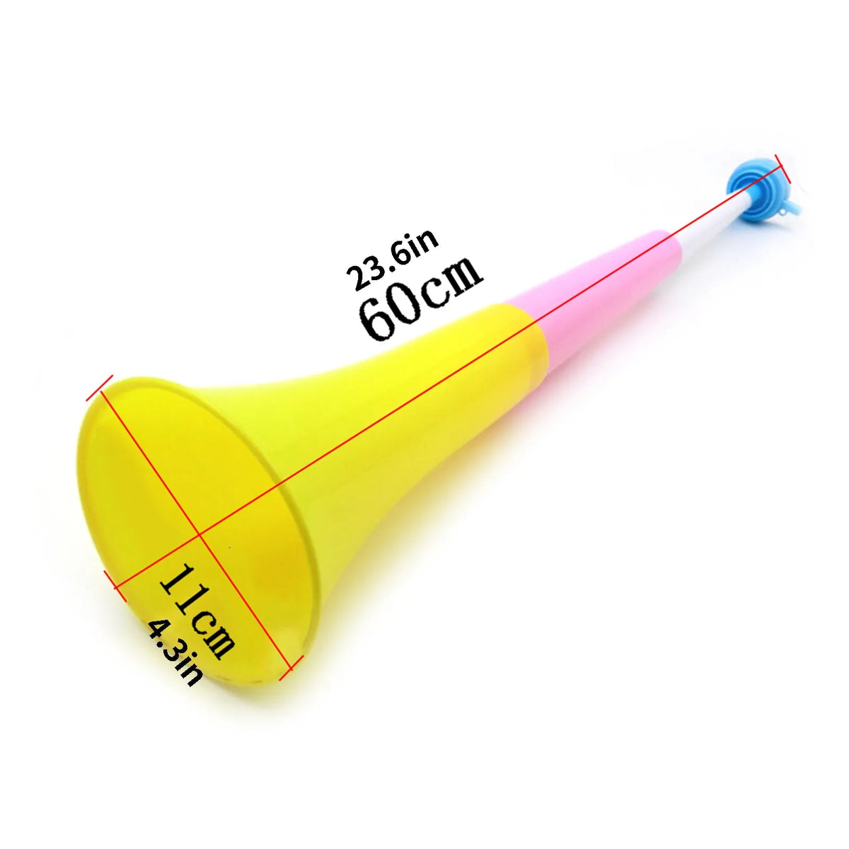 60cm Telescopic Vuvuzela Fan Horn – 3-Section Football Cheering