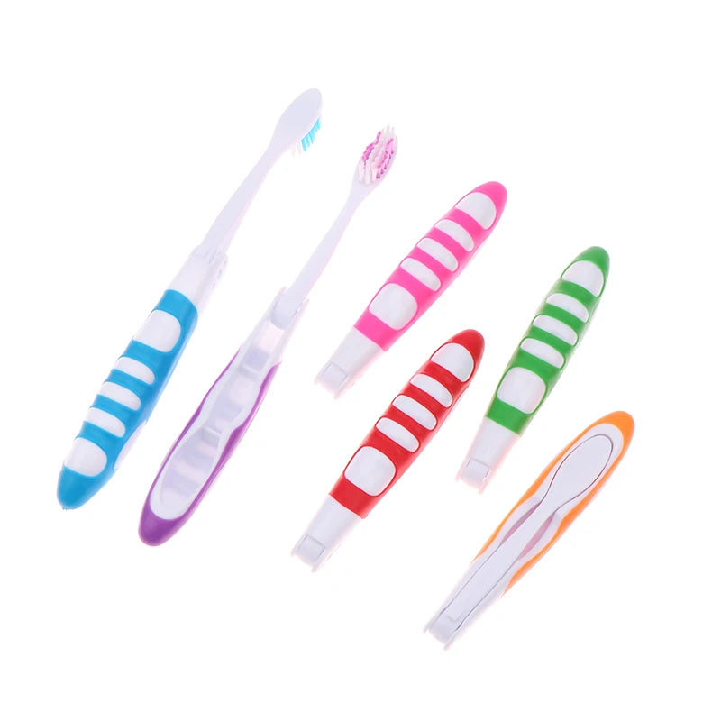 Foldable Travel Toothbrush – Portable Compact Folding Brush