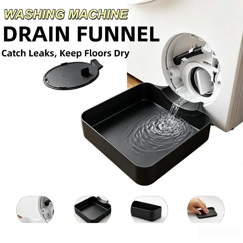Washing Machine Drain Tray – Leak-Proof Water Catch Box