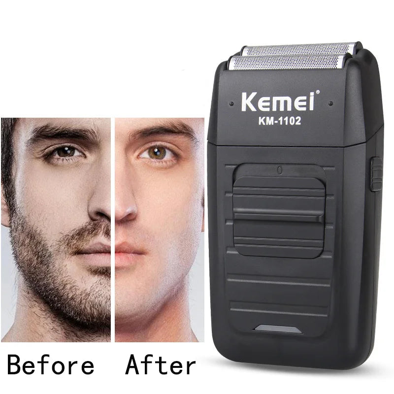Kemei KM-1102 Electric Foil Shaver – Men's Rechargeable Razor
