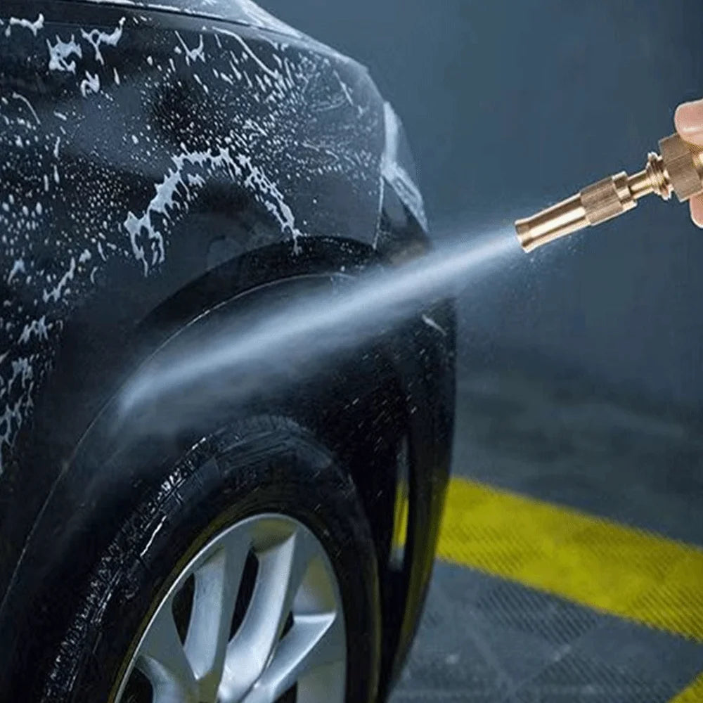 Adjustable Brass Spray Nozzle for Pressure Washer 1/2" & 3/4"
