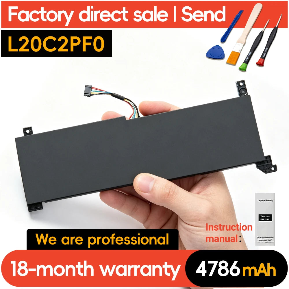 SUOZHAN L20C2PF0 Battery for Lenovo IdeaPad V14 V15 V17 S14