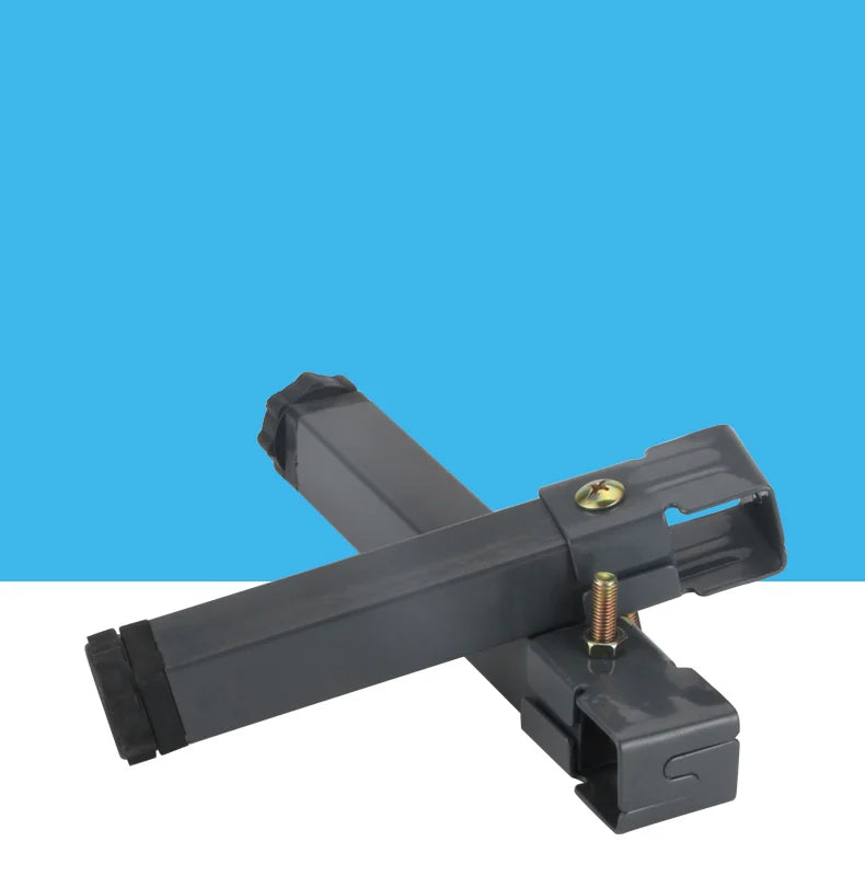 Adjustable Metal Bed Riser Tube Leg Clamp for Tatami Frames