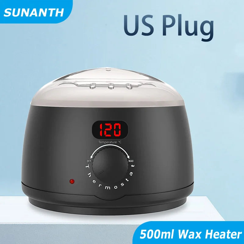 500ml Wax Heater Machine – Digital Display Depilatory Warmer