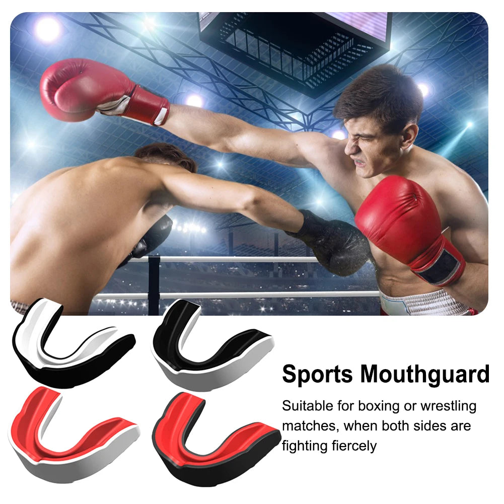 4-Pack EVA Sports Mouth Guard – Boxing MMA Football Wrestling
