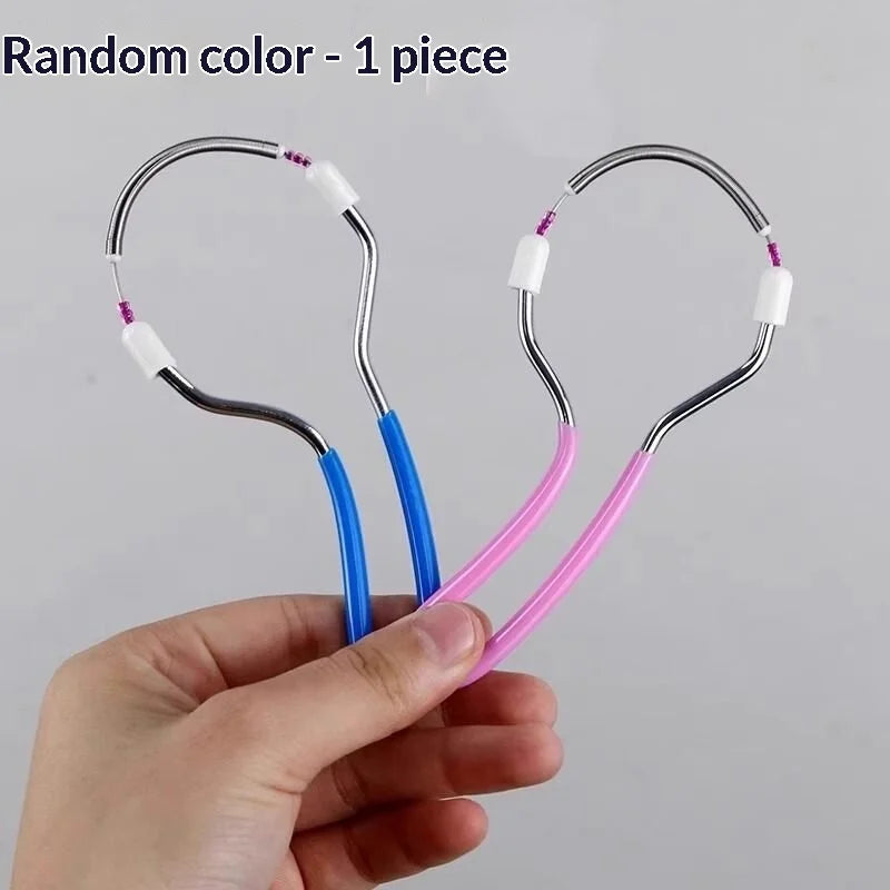 Portable Spring Facial Epilator – Manual Face Hair Remover