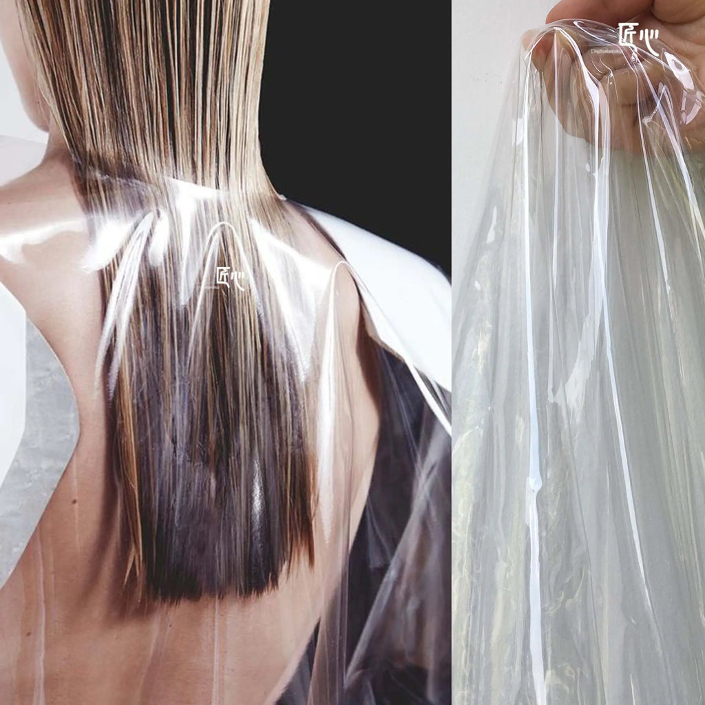 Transparent TPU Fabric Waterproof Clear PVC Film for Fashion