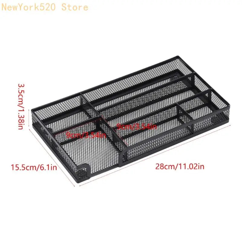 Minimalist Metal Drawer Tray – Desk & Office Organizer