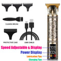 XMSJ T9 Cordless Hair Clipper & Beard Trimmer – USB Charging