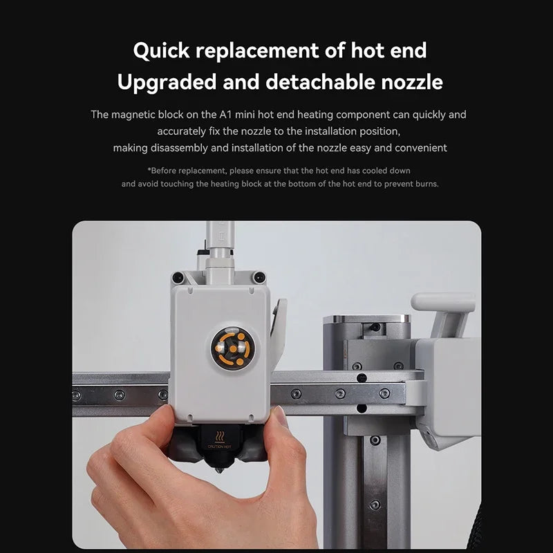 Bambu Lab A1/A1 Mini Hotend Kit – 0.2–0.8mm Nozzle Set