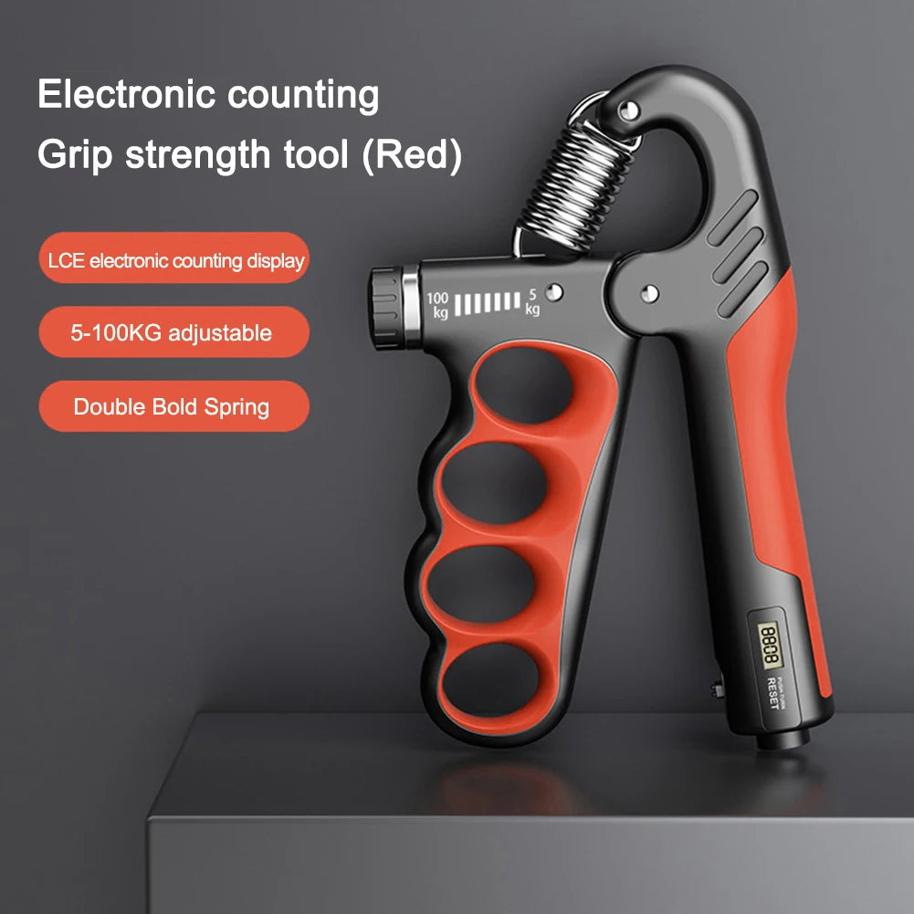 VIBE Hand Gripper 5–100kg Adjustable Grip Strength Trainer