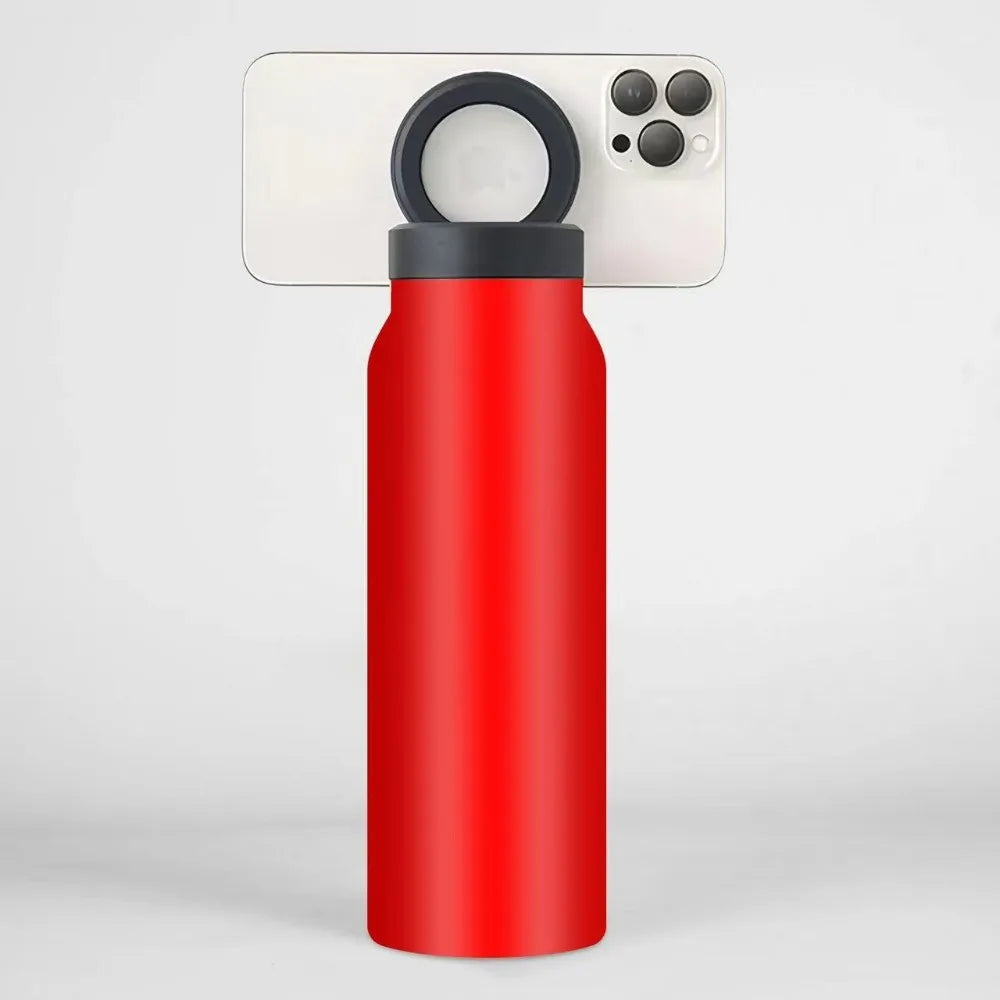 2-in-1 Magnetic Phone Holder & Large Vacuum Flask | VIBE