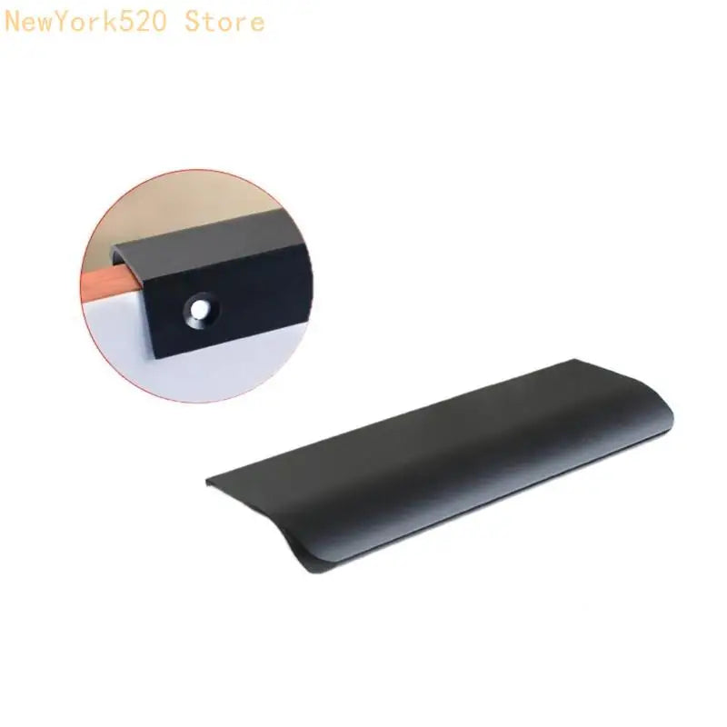 Aluminum Alloy Concealed Cabinet Drawer Pulls – Multi-Size