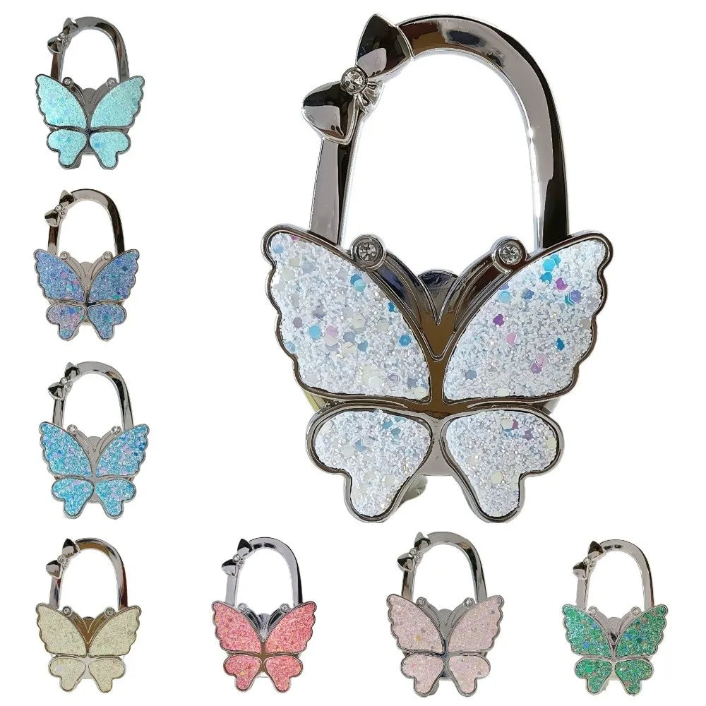 Butterfly Foldable Handbag Hook – Portable Table Purse Hanger