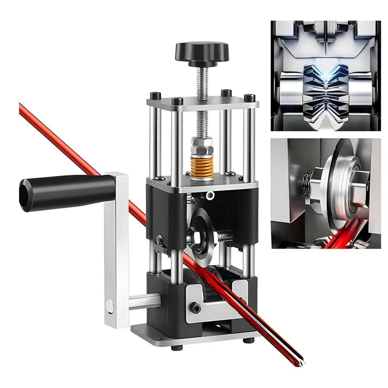Drill-Powered Wire Stripper Machine – 0.04" to 1" Copper Recycling