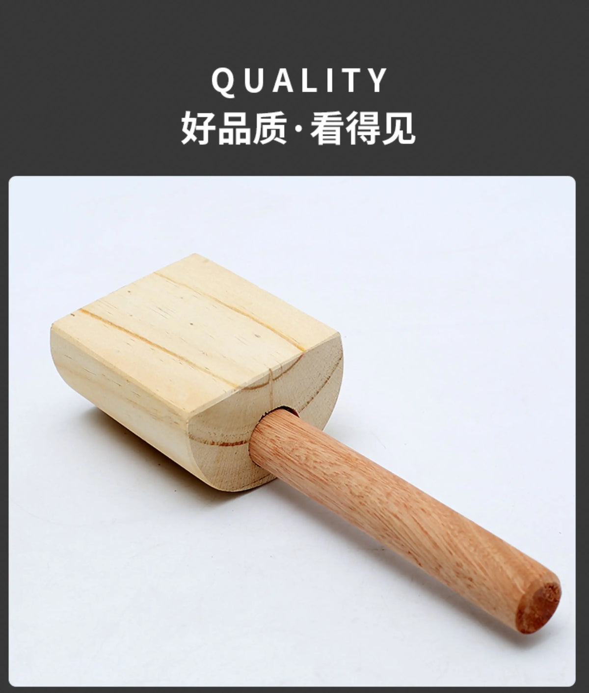 Pottery Clay Slab Roller & Wooden Mallet Set – Ceramic Tool
