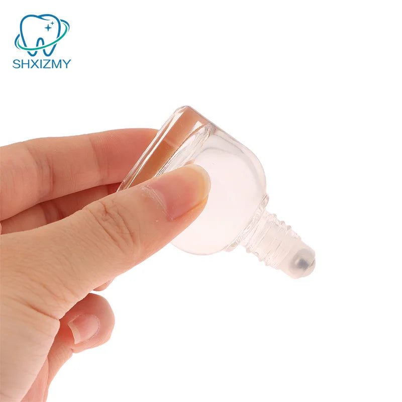 10ml Thick Glass Roller Bottle – Refillable Essential Oil Vial