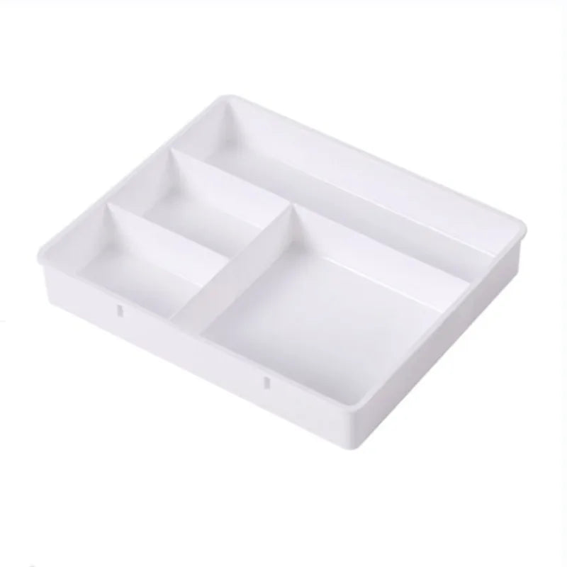 Desktop Drawer Organizer – Divided Compartments Plastic Box