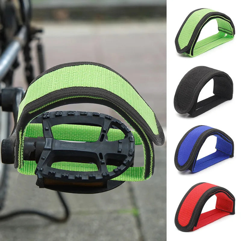 VIBE Anti-Slip Bicycle Pedal Straps & Covers | Secure Grip