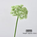 Green Artificial Silk Lace Flowers Faux Dandelion Home Decor