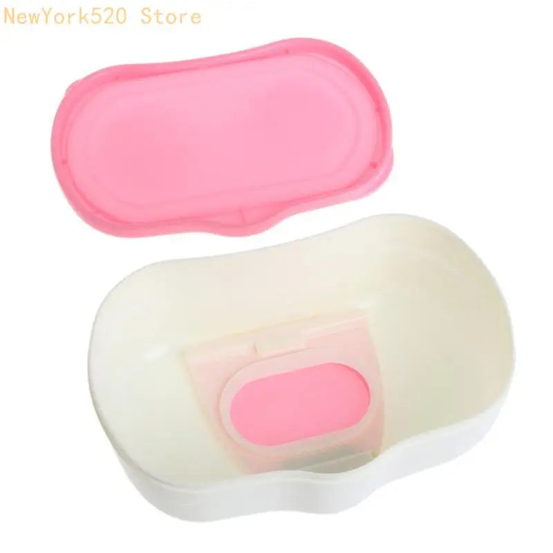Refillable Wet Wipes Dispenser Box – 80 Sheets PP Plastic