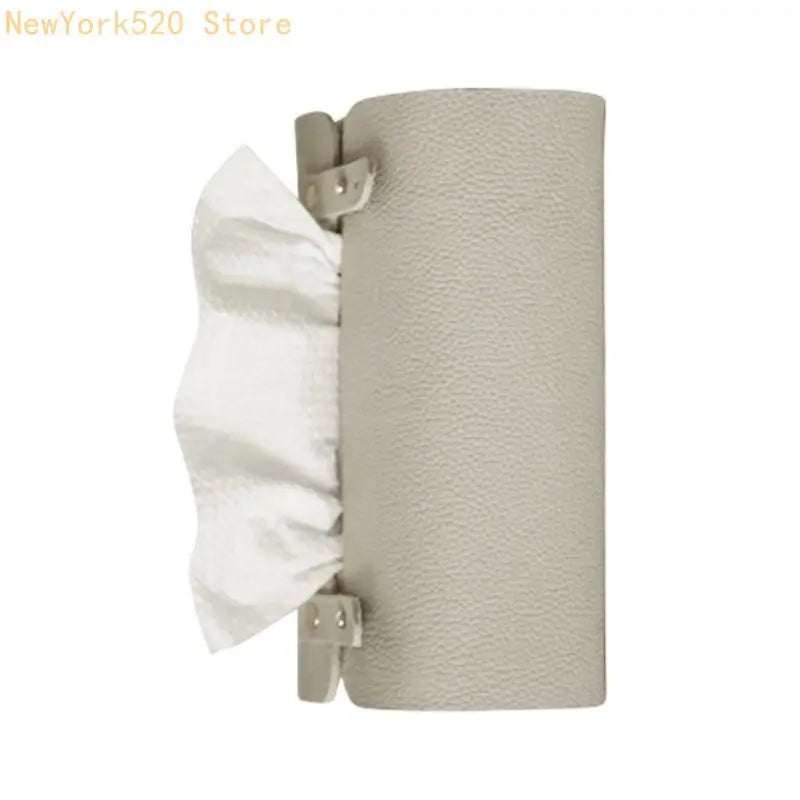 Leather Tissue Box Elegant Rectangular Tissue Dispenser