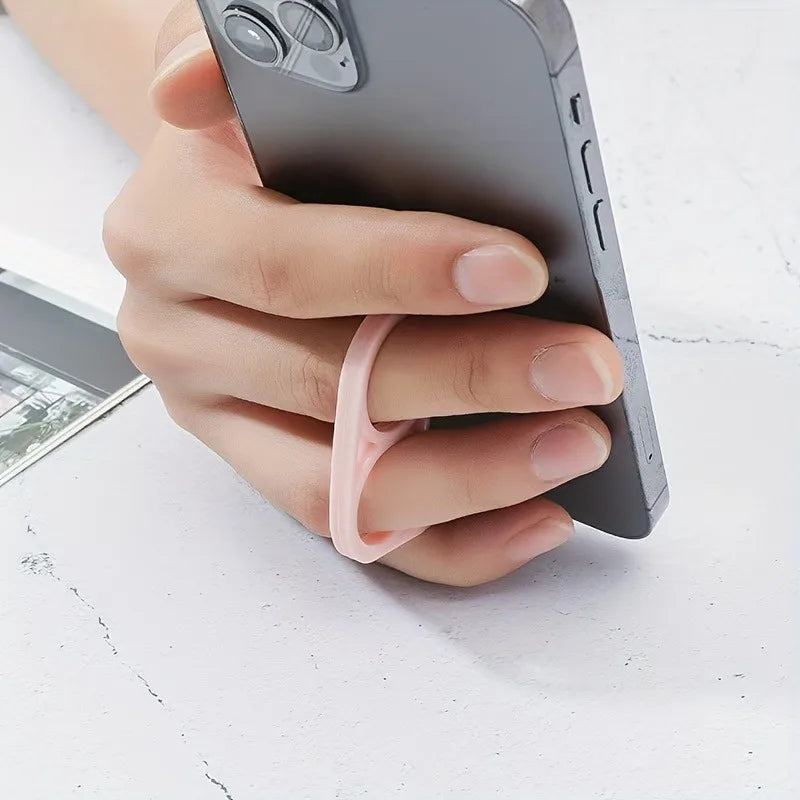 Non-Slip Phone Finger Ring Hooks for All Smartphones – 2/4 Pack