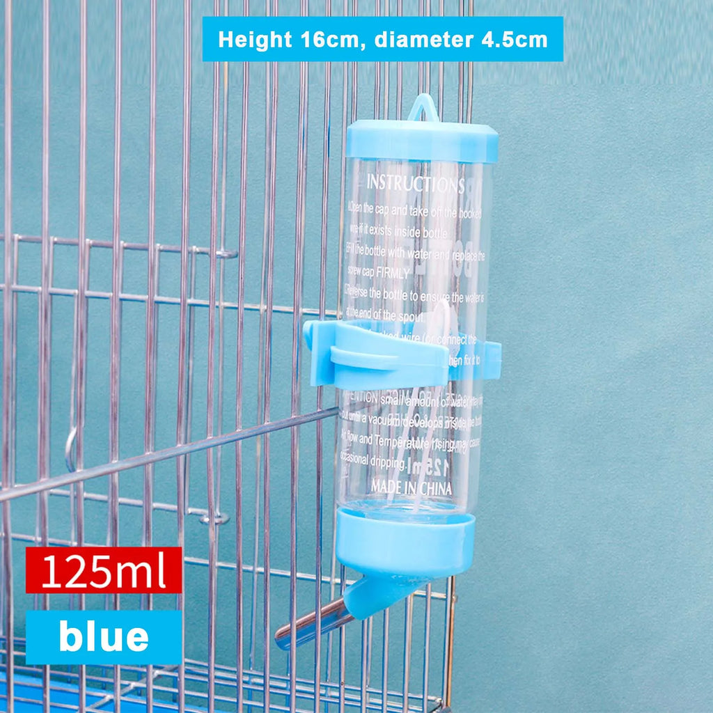 No-Drip Hamster Water Bottle 80/125ml – Small Animal Dispenser