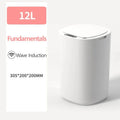 VIBE 12L Smart Sensor Auto Electric Trash Can – White