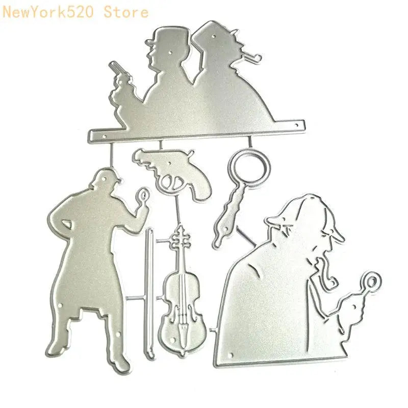 Men Metal Cutting Die Stencil – DIY Scrapbooking & Cards
