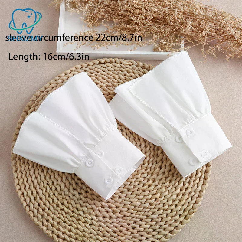 Chiffon Flare False Cuffs – Nail Art Photography Prop