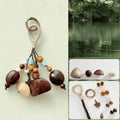 Natural Nut Shell Wind Chimes DIY Kit – Garden & Yoga Decor
