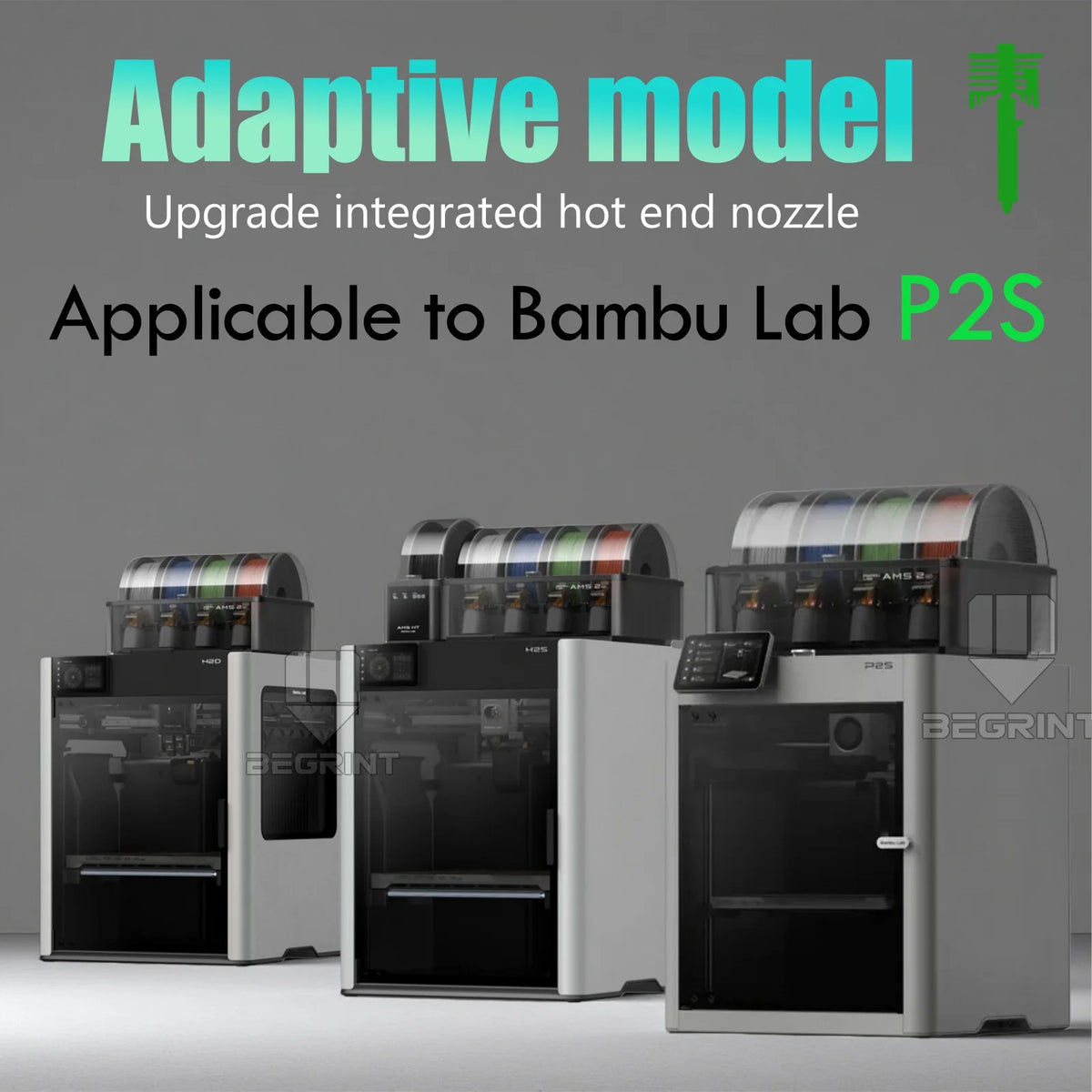 Bambu Lab H2D/H2S Hotend Suite – 0.2–0.8mm Nozzle Set