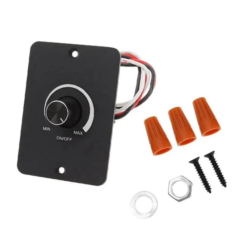 12V PWM LED Light Dimmer Switch Rotary Knob 2-Pack | RV