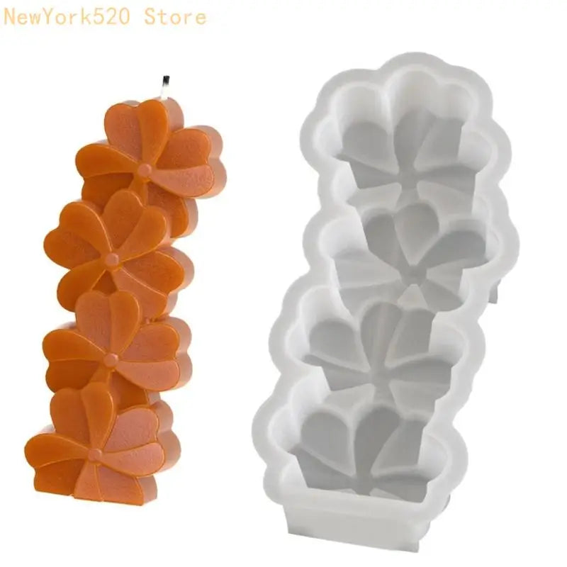3D Stacking Flower Heart Silicone Mold – Epoxy Resin Crafts