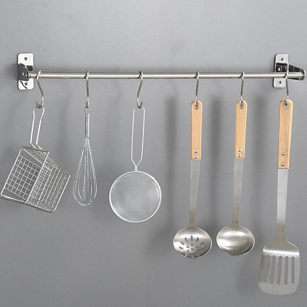 Heavy Duty Stainless Steel S-Hooks – Multipurpose Hanging Hooks
