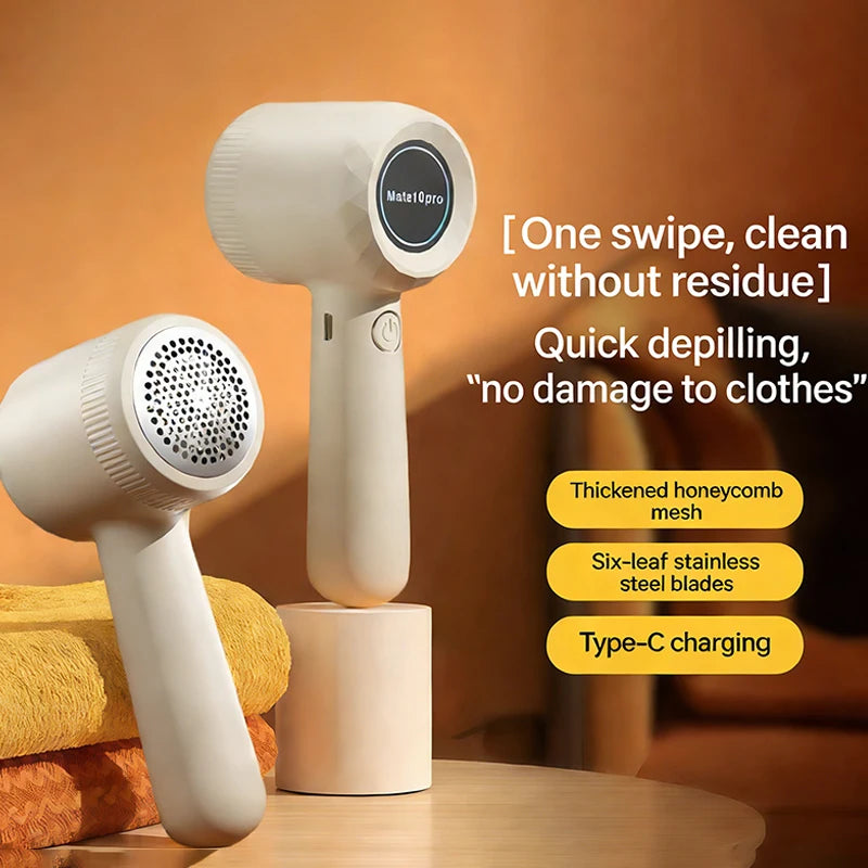 Rechargeable Fabric Shaver Lint Remover – USB-C Charging