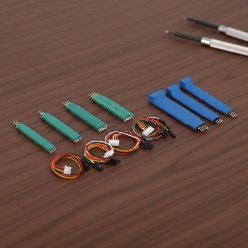 Spring Test Probe Kit 2.54mm 2.0mm 3P–6P for STM32 STM8 STC