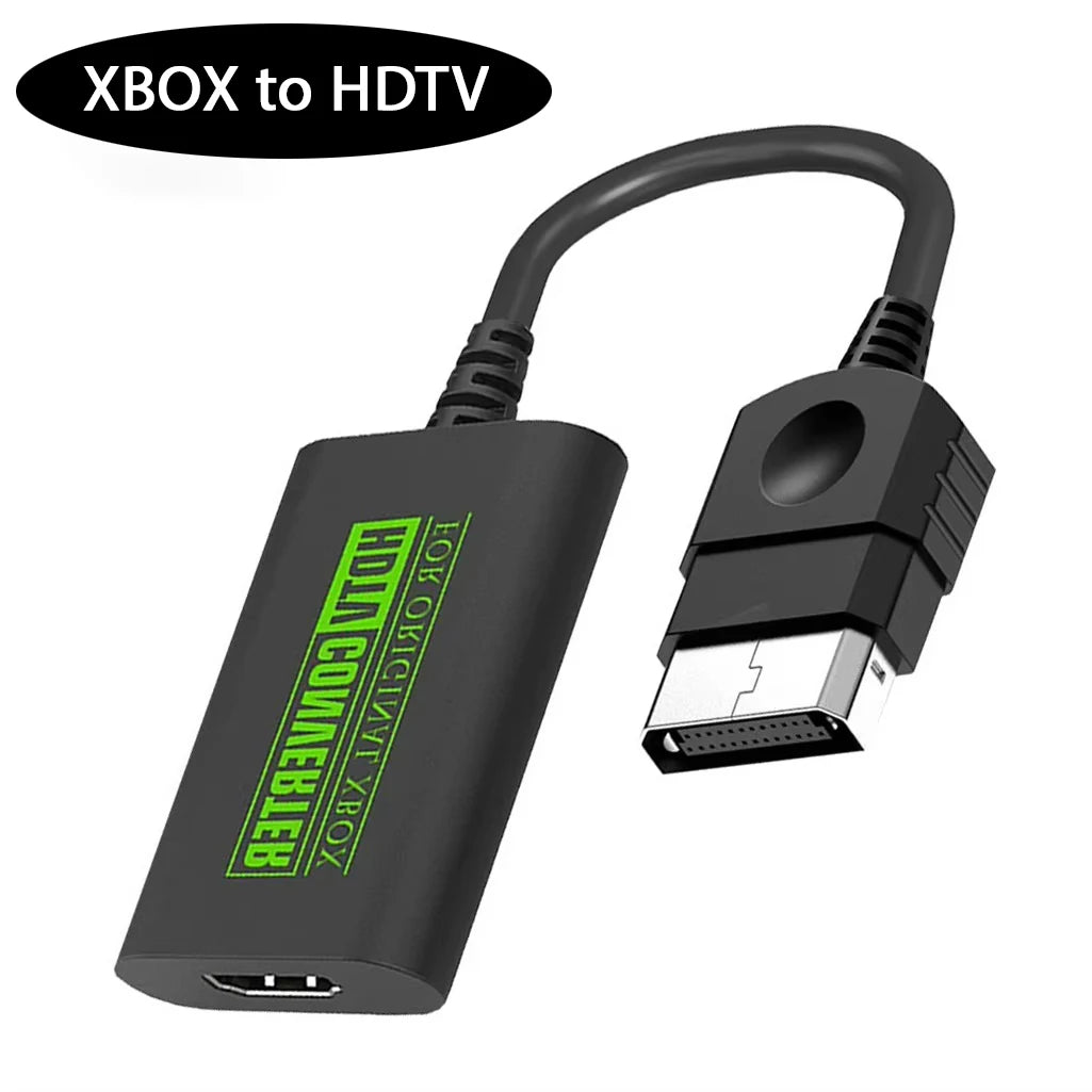 Xbox to HDMI-Compatible HD Converter Adapter 480P–1080P
