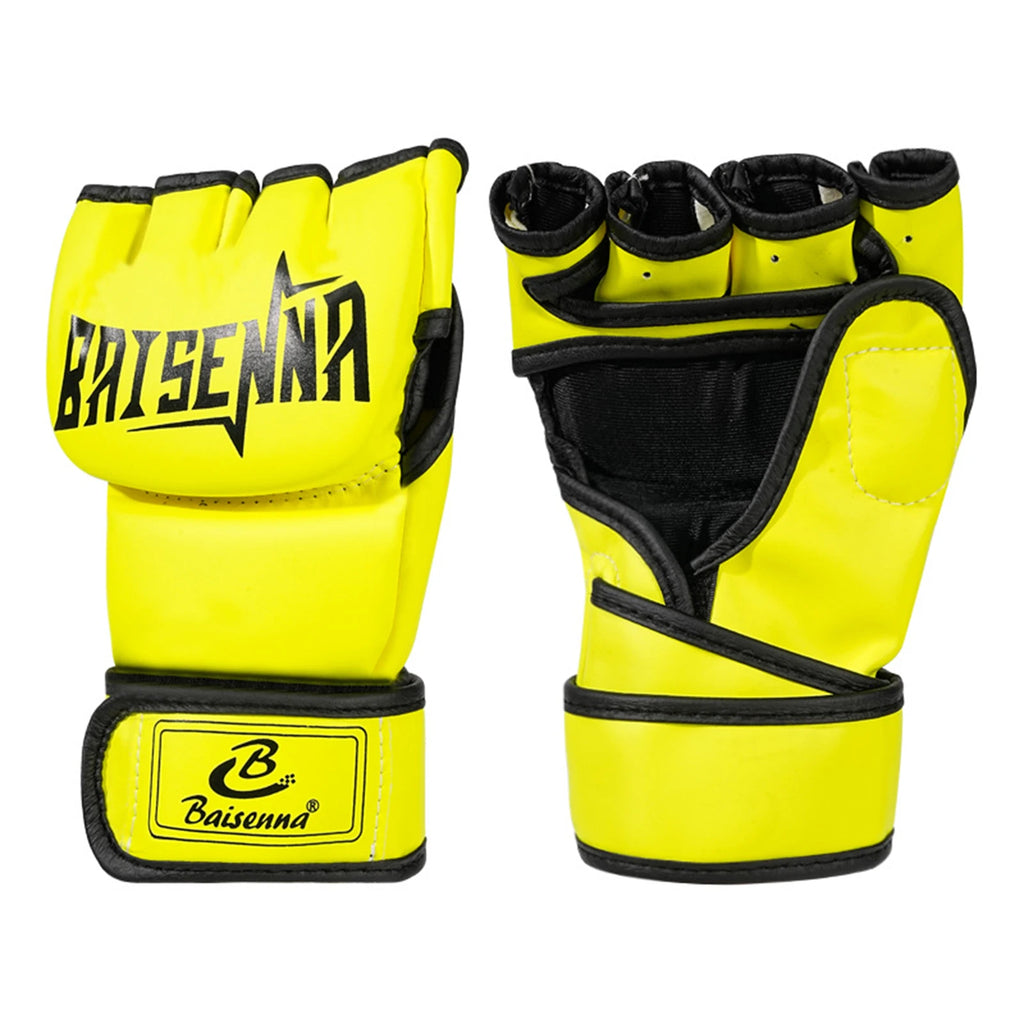 MMA Half-Finger Training Gloves – Kickboxing & Sparring