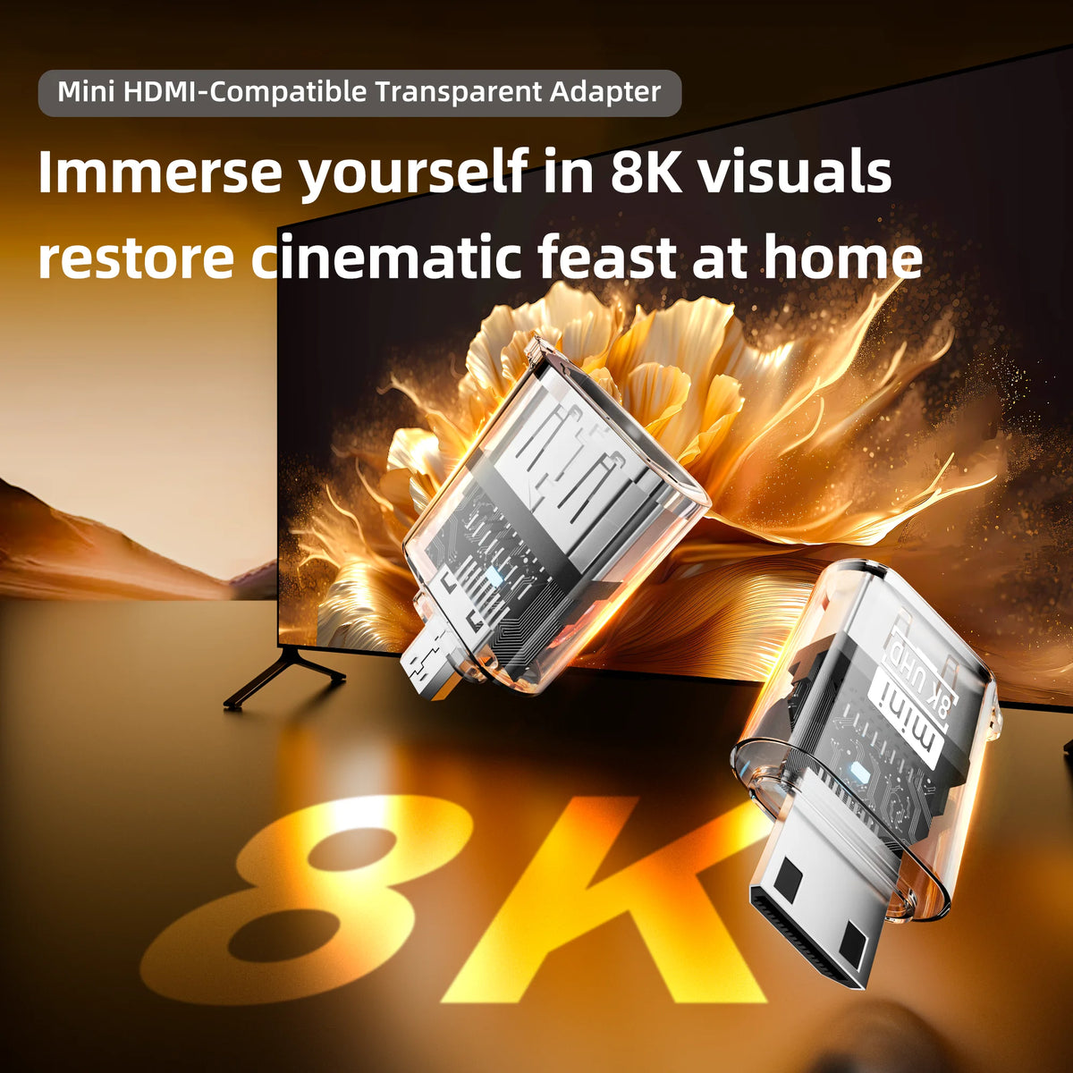 VIBE HDMI to Mini/Micro HDMI Adapter 8K@60Hz – HDMI 2.1