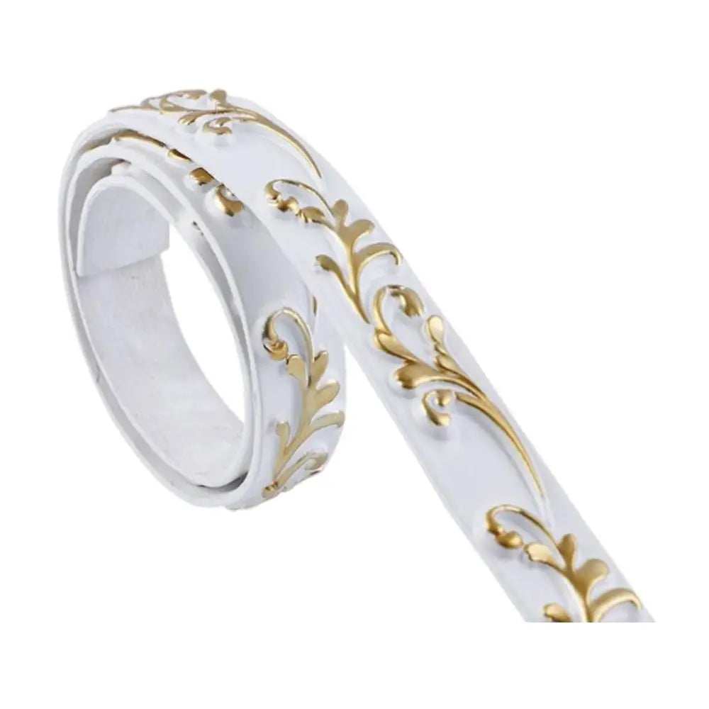Self-Adhesive 3D Foam Wall Edge Strip Decorative Trim 2.6cm×1m