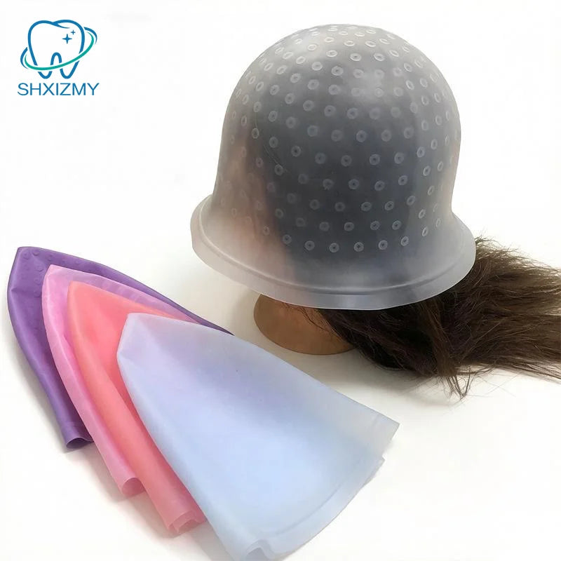 Silicone Hair Highlighting Cap & Hook Needle Set – Reusable